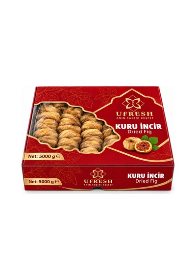 Ufresh Kuru İncir Kutu 5 KG