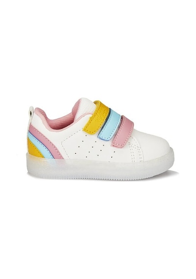 Vicco Sun Işıklı Kız Çocuk Beyaz/Pembe Sneaker