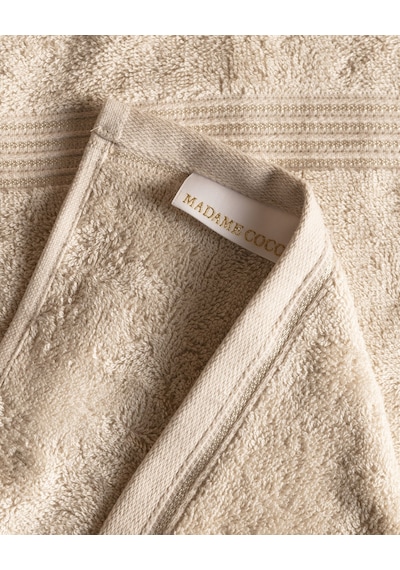 Madame Coco Clarette Banyo Havlusu - Bej - 90x150 Cm 8684427003565 Ekru