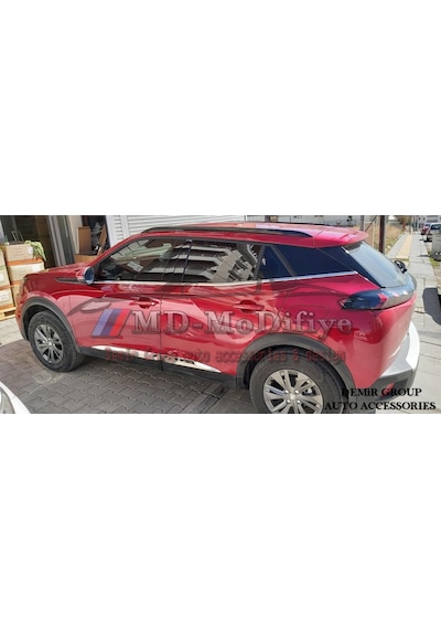 Peugeot 2008 2 Krom Cam Çerçevesi 12 Prç .2020 Üzeri N11.1757
