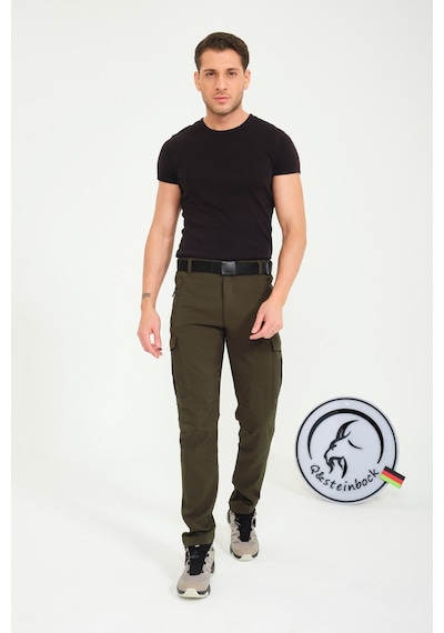 Q&steinbock Zeus Cargo Trousers Erkek Pantolon-33626 haki