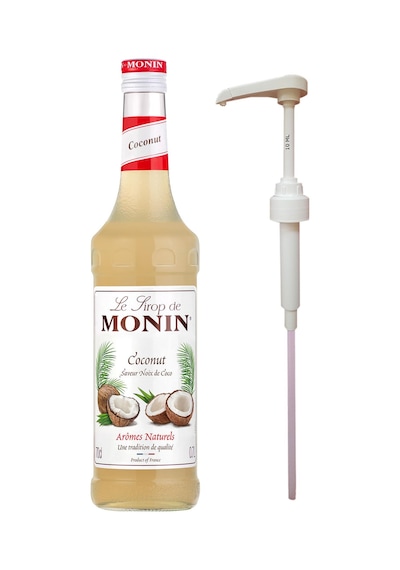 Monin Hindistan Cevizi Şurubu 700 ML + Şurup Pompası