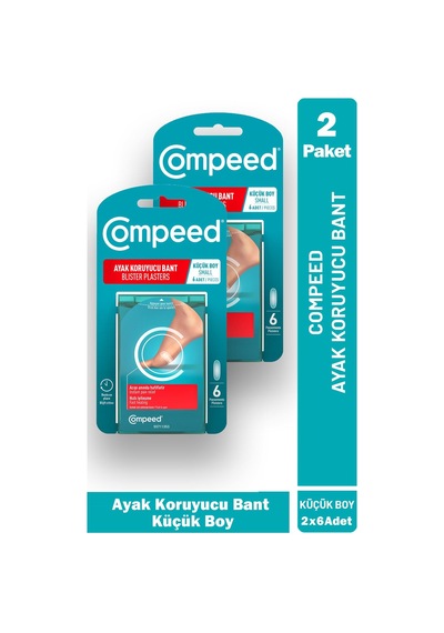 Compeed Ayak Koruyucu Bant Küçük Boy 6'lı 2 Paket