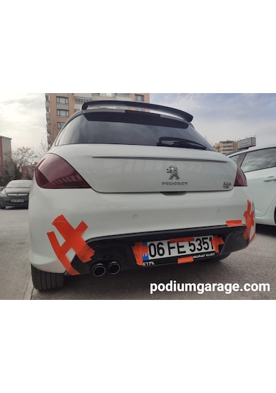 PEUGEOT 308 ARKA TAMPON EKİ MAKYAJLI KASA