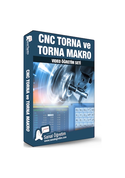 Cnc Torna ve Torna Makro Video Ders Eğitim Seti
