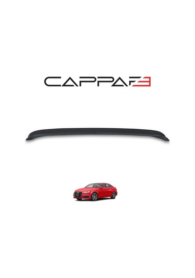 Audi A3 Sedan 2016-2020 Arka Tampon Eşiği Mat