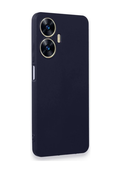 Realme C55 Kılıf First Silikon - Lacivert 0.2M-Çok Renkli