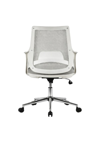 Mix White Çalışma Sandalyesi Ofis Koltuğu Gri