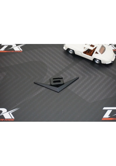 V6 3M 3D Bagaj Krom Metal Yazı Logo (548531201)