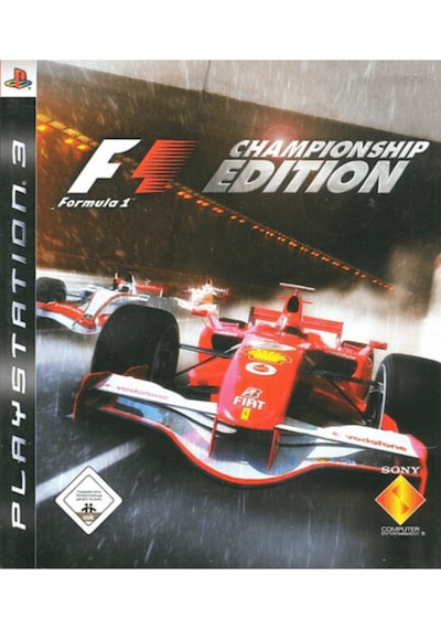 Formula 1 Championship Edition PS3 Oyun