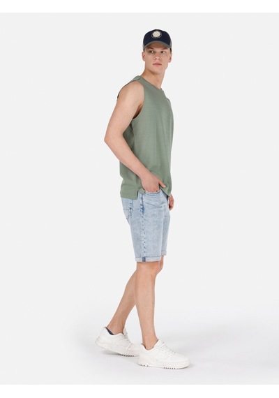 Colin's Colins Normal Kesim Düşük Bel Açık Mavi Erkek Jean Şort Cl1069527 Q1.V1 Dn43508 Mavi