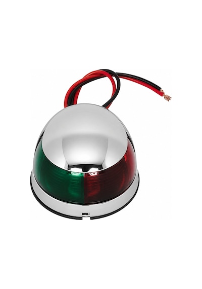 Labarka LED Baş İskele Sancak Feneri Krom - 12V