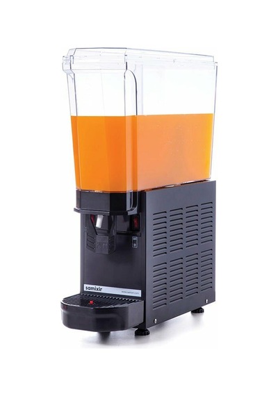 Samıxır Klasik Mono Karıştırıcılı Soğuk İçecek Dispenseri 20 Litre Siyah
