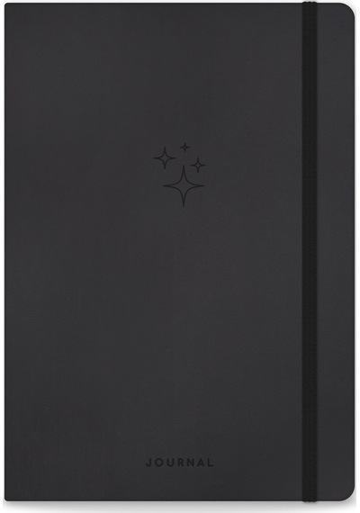 A5 Bullet Journal Noktalı Defter 140 Gr. 80 Yaprak Deep Charcoal Siyah