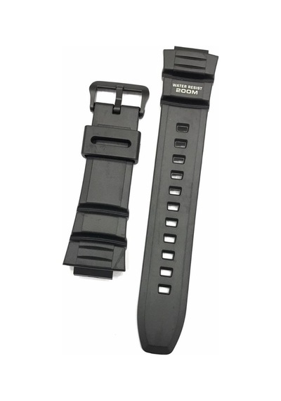 Casio Ae-2000 Ae-2100 Wv-200 Siyah Orijinal Silikon Saat Kordonu