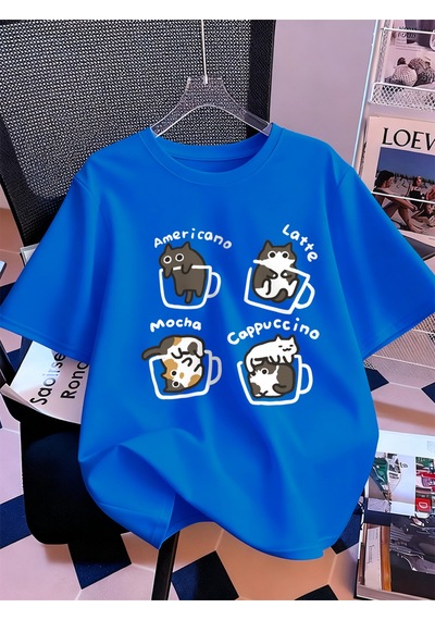 Noıssey Urban Pop Graphic Kadın Tişört Koleksiyonukod 5128 Saks