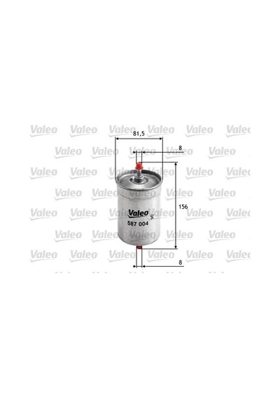 Audi A6 C5 Yakit Filtresi 2.0 2002-2004 Valeo 587004
