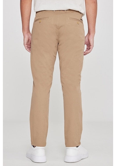 Ac&Co / Altınyıldız Classics Slim Fit Dar Kesim Pamuklu Esnek Chino Erkek Pantolon - Camel Ac&Co / Altınyıldız Classics Slim Fit Dar Kesim Pamuklu Esnek Chino Erkek Pantolon - Camel