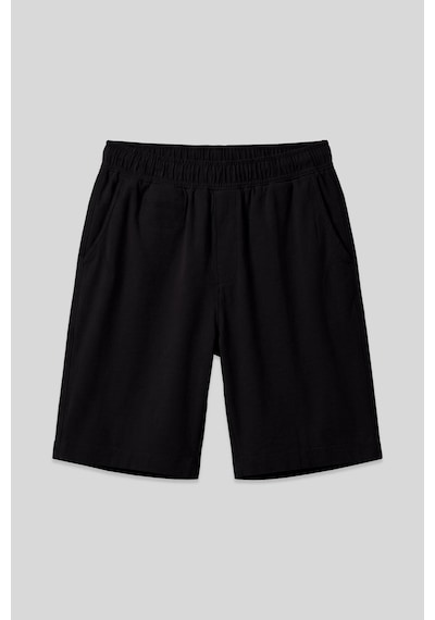 Tommylife Siyah Standart Fit Dokuma Hafif Esnek Chino Şort - 81290 Siyah
