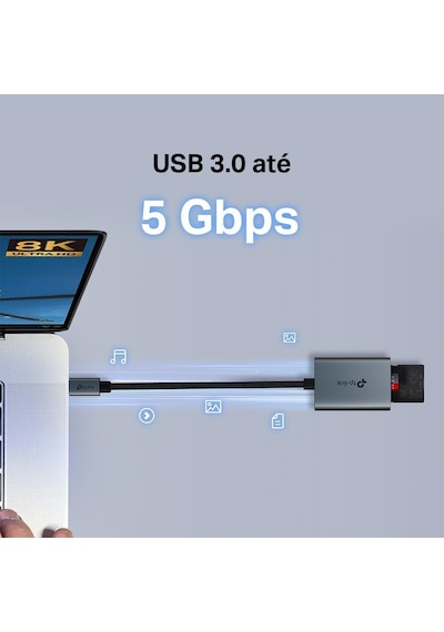 Tp-link Ua440c, Usb 3.0 Type-c - Sd Ve Microsd 4.0 Kart Okuyucu