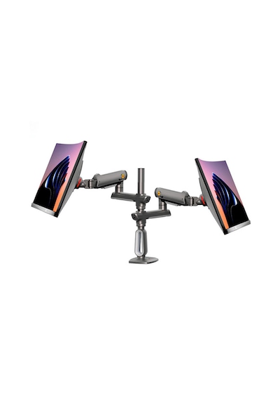 North Bayou D9c 27-50 İnch Çift Kol 2-20 Kg Vesa Uyumlu Profesyonel Monitör Standı