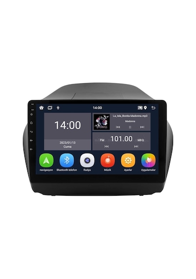 Hyundai İx35 Android Multimedya Sistemi 2010-2015 8+256 Gb Yazılımsal 9"