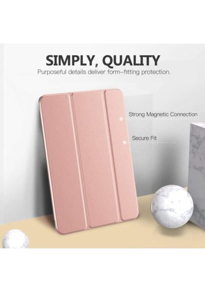 Apple Uyumlu iPad, 8. Ve 9. Nesil 2020 /2021 10.2" Tablet Flip Smart Standlı Akıllı Kılıf Smart Cover