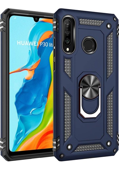 Huawei P30 Lite Kilif Zirhli Standli Miknatisli Tank Kapak 392979097