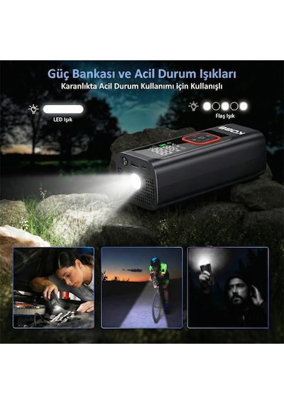 Kobb Kb426 12v / Şarjlı Li-ion 150 Psı Dijital Göstergeli Akıllı