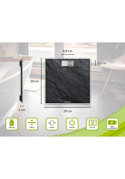 Leifheit Style Sense Compact Dijital Baskül Kişisel Terazi Lfh63881