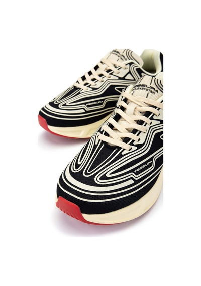 Fessura Erkek Tekstil Siyah/kemik Sneakers & Spor Ayakkabı 1001 Rex001 Erk Ayk Y24 Black/bone Çok Renkli