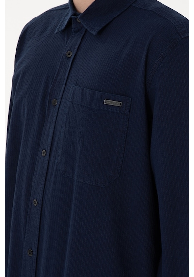U.s. Polo Assn. Erkek Koyu Mavi Gömlek Jean 50304363-dn0023 Dark Blue Mavi