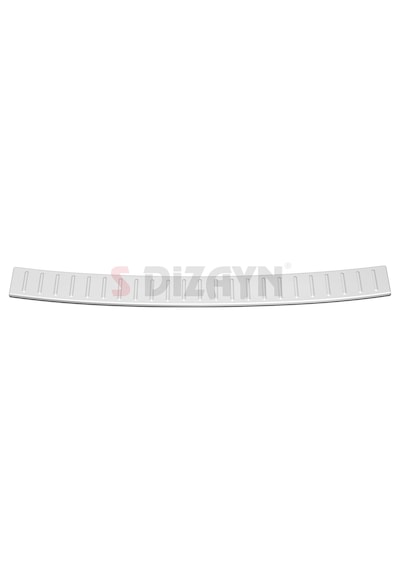 S-dizayn Renault Clio 6 Krom Arka Tampon Eşiği Mat Krom 2025 Üzeri A+ Kalite