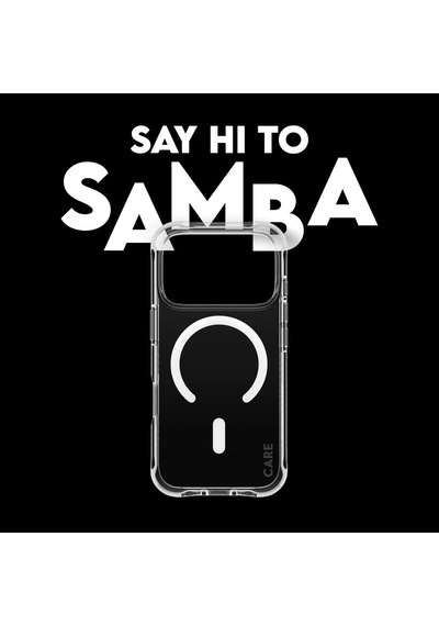 Panzerglass Care Apple iPhone Uyumlu  17 Pro Fashionable Case Samba Magsafe Şeffaf Kılıf