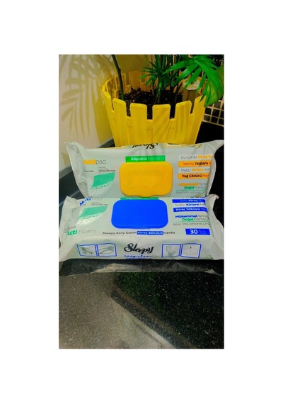 Easy Clean Köpüklü Yağ Çözücü Havlu Ve Kireç Sökücü Havlu 60 Yapraklı Diğer