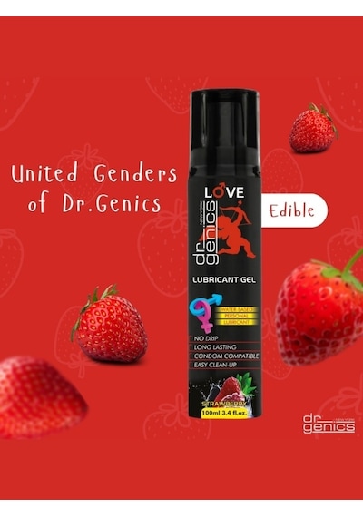 Dr Genics Lubrican Gel Kayganlaştırıcı Jel Çilek 100mg