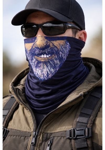 Sakallı Yüz Desenli Baf Buff Çok Amaçlı Boyunluk &amp Amp Amp Maske 1 No 0 - 99