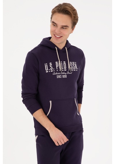 U.S. Polo Assn. U.s. Polo Assn. Erkek Mürdüm Sweatshirt 50315527-vr074 Murdum