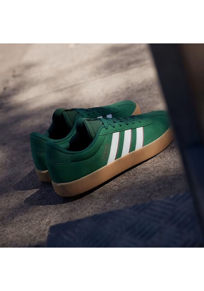 Drkgrn/ftwwht/cburgu Adidas Erkek Günlük Spor Ayakkabı Vl Court 3.0 Ih4790 Yeşil