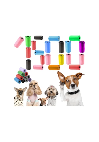 Kyrotech 360'lı Kedi Köpek Kaka Poşeti, 24 Rulo, Yırtılmaz Ve Sızdırmaz Evcil Hayvan Dışkı Torb