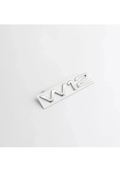 Vtr W12 Çamurluk Yazısı Krom 3m 3d Abs Mercedes Clk