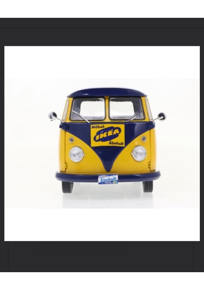 Solido 1:18 Volkswagen T1 1950 Pick-up İkea Dekalli Model Araba