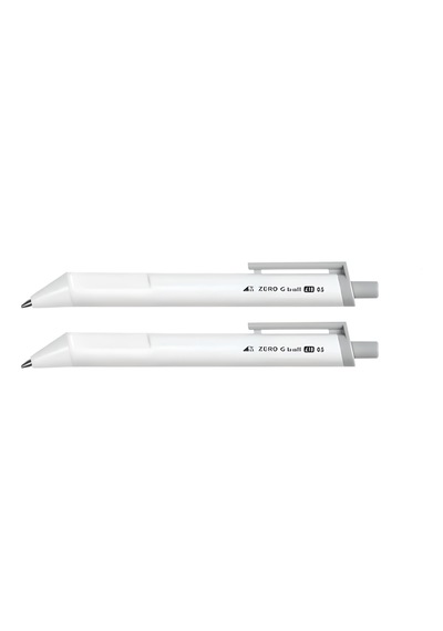 Soft Yumuşak Siyah Tükenmez Kalem 0.5mm 2'li Set