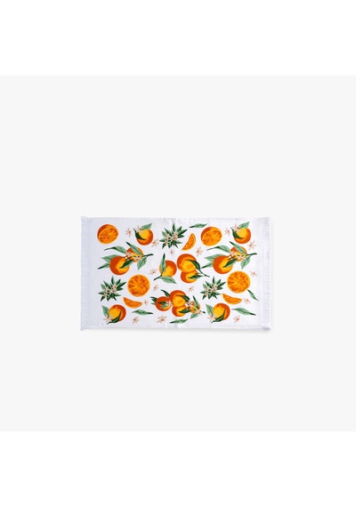Orange 3'lü Mutfak Havlu Seti Baskılı 40x60 Renkli-40x60