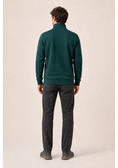 Redline Krivs Bisiklet Yaka Regular Fit Kışlık Sweatshirt Nefti