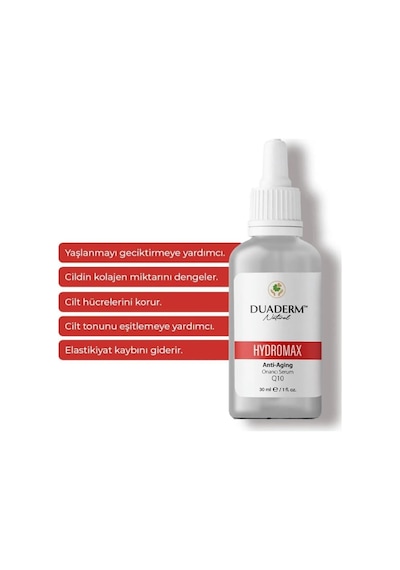 Lexroo Duaderm Onarıcı Serum Q10, 30 Ml
