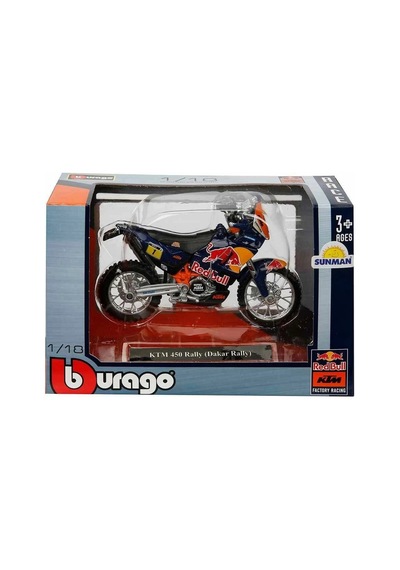 51070 Sun-bur-1:18 Motor Red Bull Ktm 450- 1 Adet Stokta Olan Gönderilir