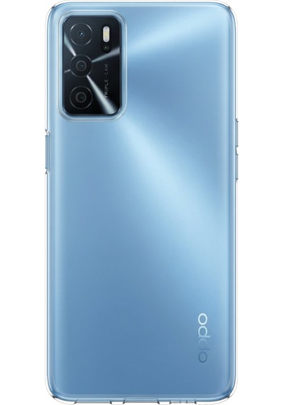 Oppo A16-a54-a55 Uyumlu Şeffaf Silikon Kılıf Şeffaf