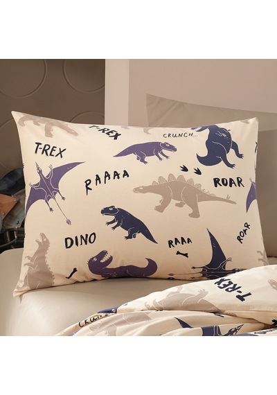 Coté Blanc Dino %100 Pamuk 2'li Yastık Kılıfı