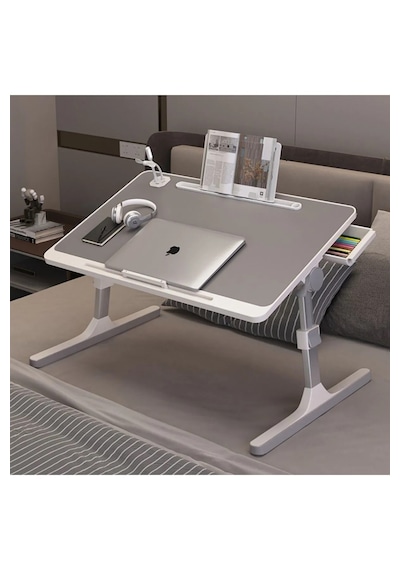 Techtic Çok Amaçlı Yükseklik Ayarlı Fanlı Laptop Standı Katlanır